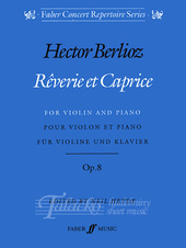Reverie et Caprice Op.8, for violin and piano